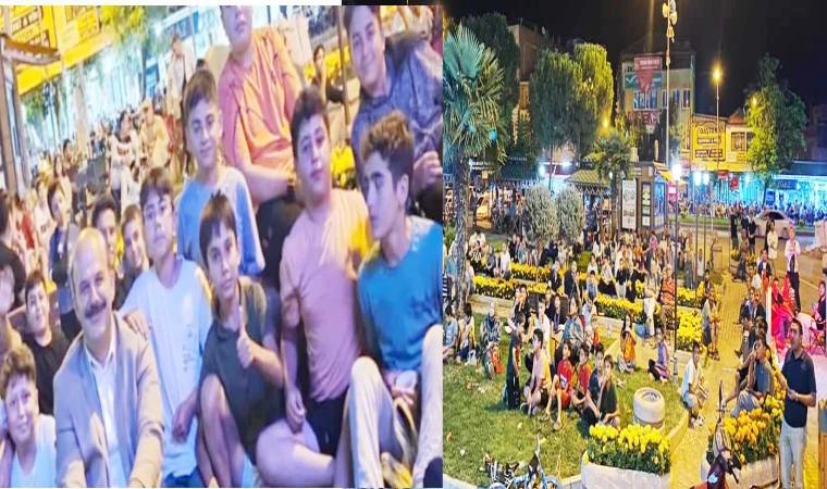 İvrindililer Maçı Başkanla Birlikte Dev Ekrandan İzledi