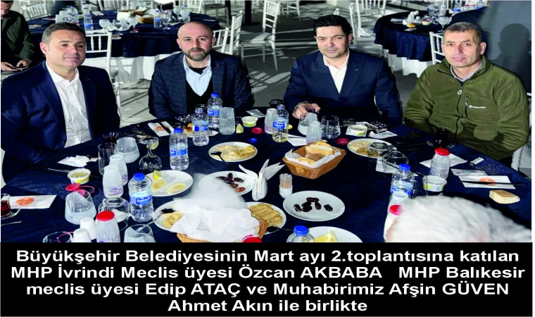 AHMET AKIN: “İVRİNDİLİLERİN HİZMETİNDEYİM”