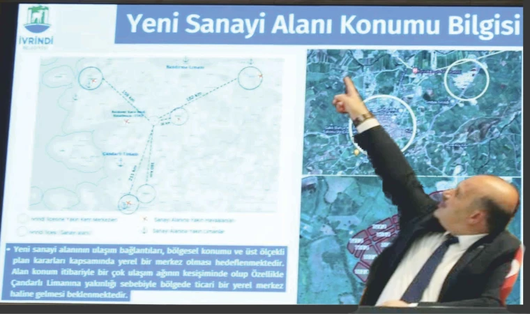 İVRİNDİ SANAYİ SİTESİ PROJESİ TİCARET ODASI’NDA TANITILDI