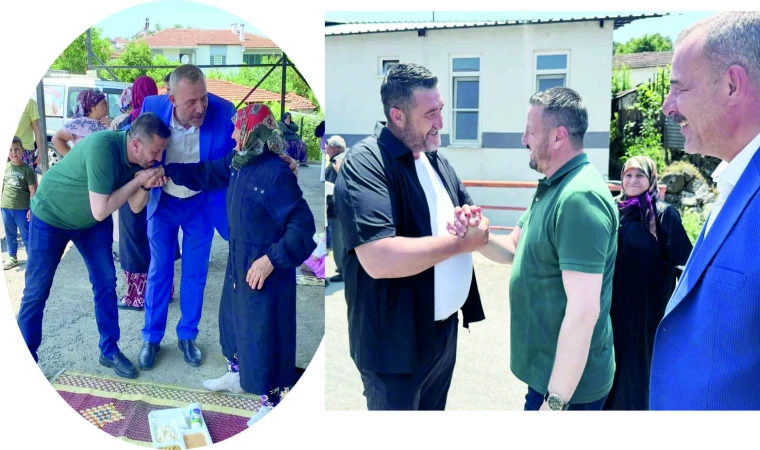 AK Parti İl Başkanı Aydemir Karlık Köyü’nde Gönül Sofrasına Konuk Oldu