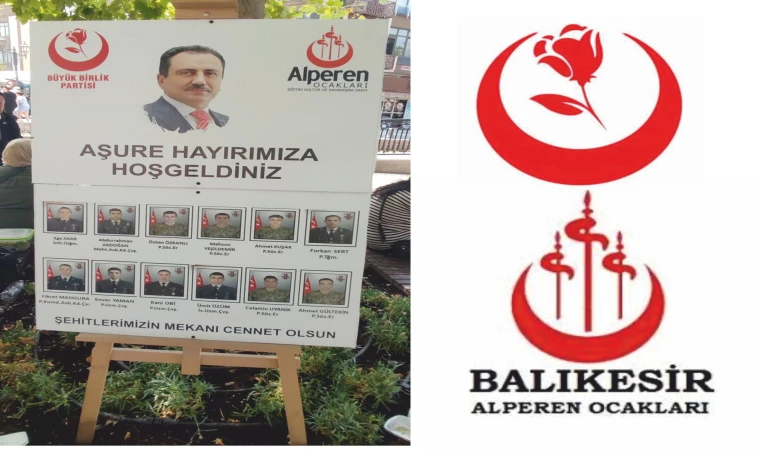 ALPERENLER ŞEHİTLERİMİZİ UNUTMADI