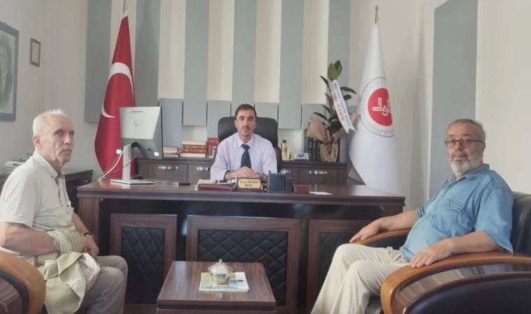 Gazetemizden Müftü Eyüp Kalkan’a “Hayırlı Olsun”Ziyareti