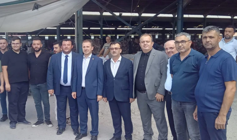 AK PARTİ HEYETİNDEN ESNAF ZİYARETİ