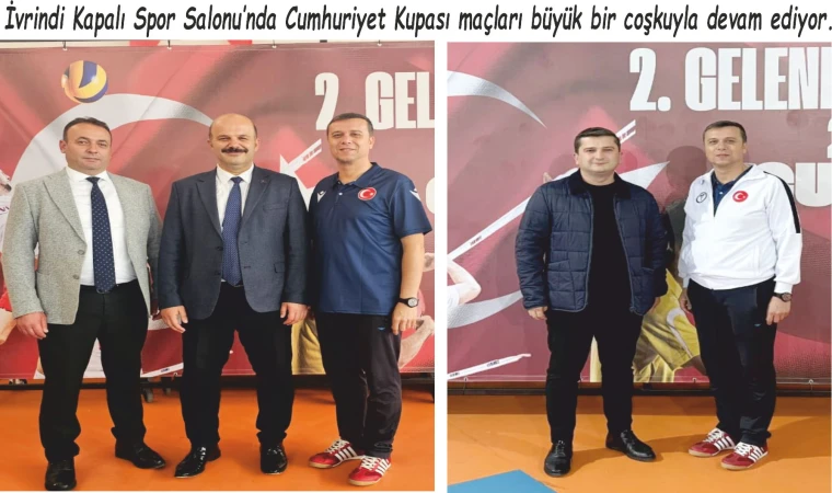Cumhuriyet Kupası Voleybol Turnuvası Nefes Kesmeye Devam Ediyor