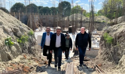 Hasan Şıldak’tan Tarım Meslek Lisesi inşaatına ziyaret