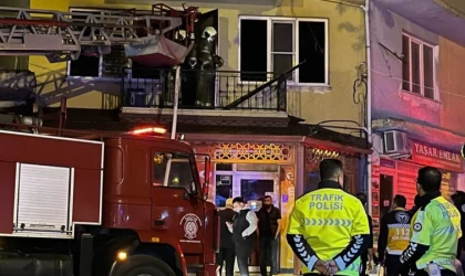 Havranda yangında baba kız hayatını kaybetti