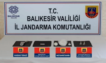 Balıkesir'de uyuşturucu operasyonu düzenlendi
