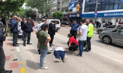 Bandırma'da trafik kazasında 1 kişi yaralandı