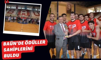 BAÜN’de ödüller sahiplerini buldu