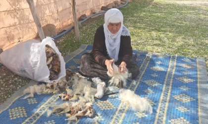 Emektar anne çalışmaktan vazgeçmiyor