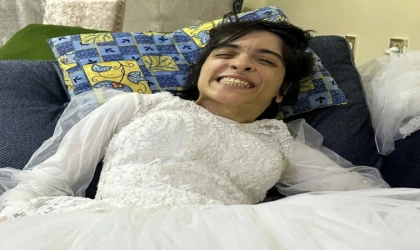 Genç kızın gelinlik hayali gerçekleşti