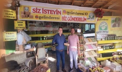 Havran’da yol tezgahları yağmalandı