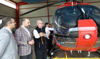 Samsun’a yeni ambulans helikopter