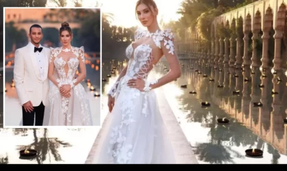 Şeyma Subaşı’nın tasarım gelinliği 250 BİN TL!