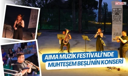 AIMA Müzik Festivali’nde muhteşem beşlinin konseri
