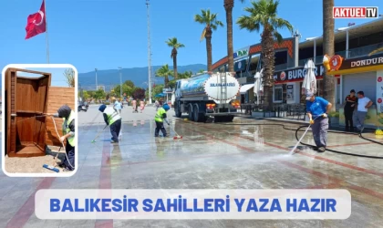 Balıkesir sahilleri yaza hazır