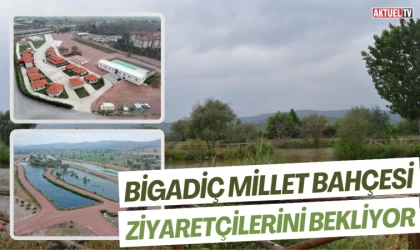 Bigadiç Millet Bahçesi Ziyaretçilerini Bekliyor