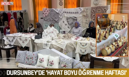Dursunbey'de 'Hayat Boyu Öğrenme Haftası'