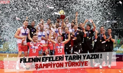 Filenin Efeleri Tarih Yazdı! Şampiyon Türkiye