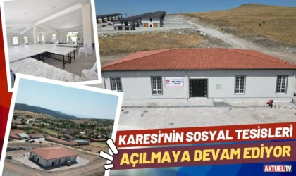 Karesi’nin Sosyal Tesisleri Açılmaya Devam Ediyor