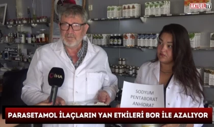 Parasetamol İlaçların Yan Etkileri Bor İle Azalıyor