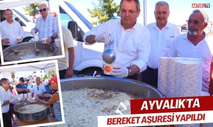 Ayvalık'ta Bereket Aşuresi Yapıldı