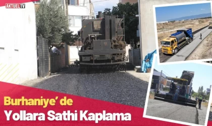 Burhaniye’ de Yollara Sathi Kaplama