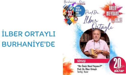 İlber Ortaylı Burhaniye’de