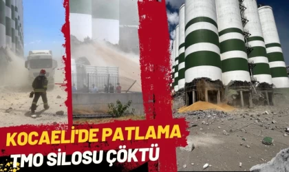 Kocaeli TMO Silolarında Patlama