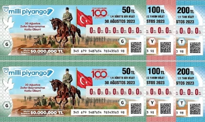 Milli Piyango Büyük İkramiye 50 Milyon TL!