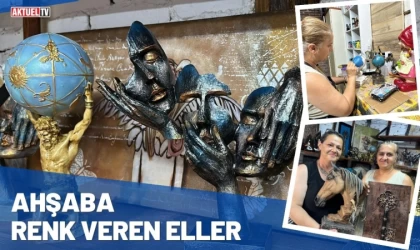 Ahşaba Renk Veren Eller