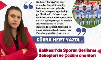 Balıkesir’de Sporun Gerileyiş Sebebi ve Çözüm Önerileri