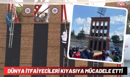 Dünya İtfaiyecileri Kıyasıya Mücadele Etti