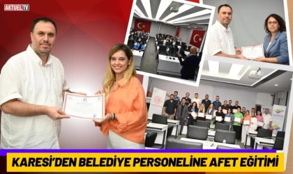 Karesi’den Belediye Personeline Afet Eğitimi