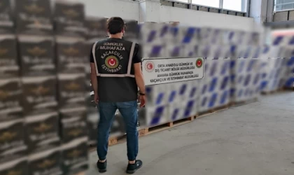 Milyonlarca Kaçak Makaron Ele Geçirildi