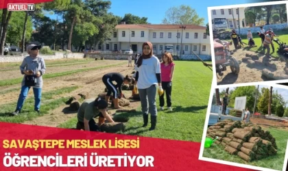 Savaştepe Meslek Lisesi Öğrencileri Üretiyor