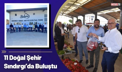 11 Doğal Şehir Sındırgı’da Buluştu