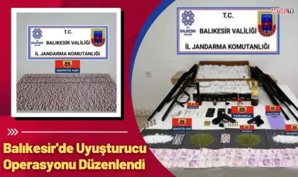 Balıkesir'de Uyuşturucu Operasyonu