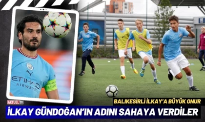 Balıkesirli İlkay Gündoğan'a Büyük Onur