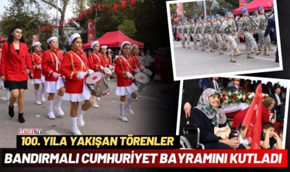 Bandırma’da Cumhuriyet Sevinci Sokaklara Taştı