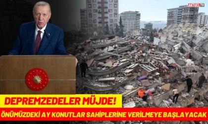 Depremzedeler Müjde! Önümüzdeki Ay Konutlar Sahiplerine Verilmeye Başlayacak