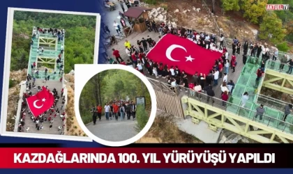 Kazdağları'nda 100. Yıl Yürüyüşü Yapıldı