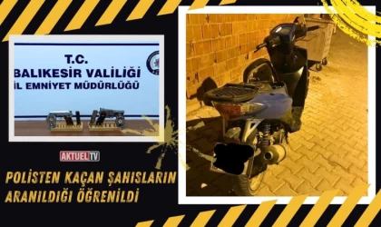 Polisten Kaçan Şahısların Aranıldığı Öğrenildi