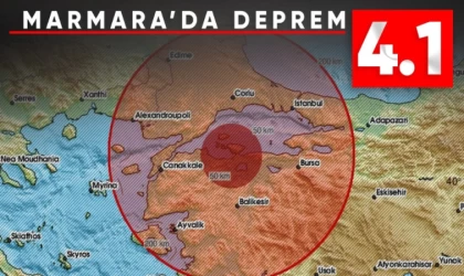 Balıkesir'de 4.1 Şiddetinde Deprem