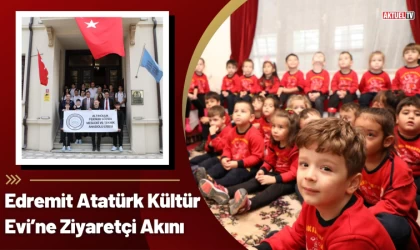 Edremit Atatürk Kültür Evi’ne Ziyaretçi Akını