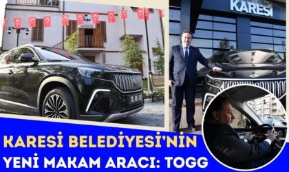 Karesi Belediyesi’nin Yeni Makam Aracı