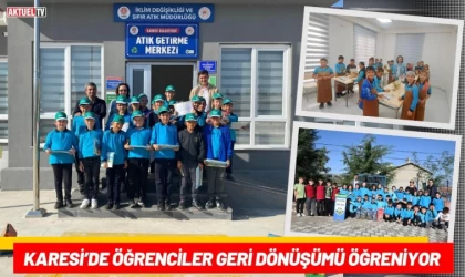 Karesi’de Öğrenciler Geri Dönüşümü Öğreniyor