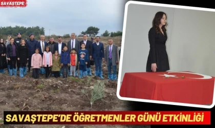Savaştepe’de Öğretmenler Günü Etkinliği