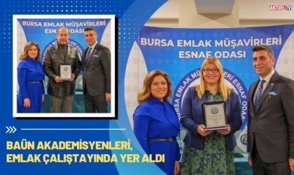 BAÜN Akademisyenleri, Emlak Çalıştayında Yer Aldı