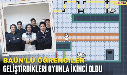 BAÜN’lü Öğrenciler, Geliştirdikleri Oyunla İkinci Oldu